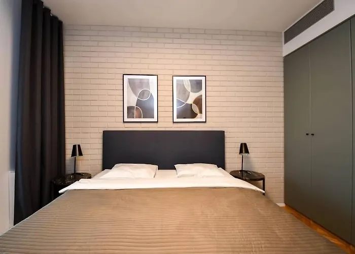 Skypark Luxury With Skyline View & Free Parking Apartman Pozsony